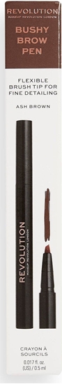 Изображение MAKE UP REVOLUTION REVOLUTION*Bushy Brow Pen Ash Brown 0,5ml