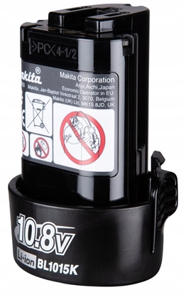 Attēls no MAKITA AKUMULATOR 10,8V 1,5Ah BL1015K STARY TYP