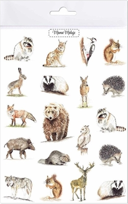 Изображение Mama Maluje Tatuae zmywalne Zwierzta lene