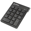 Picture of Manhattan Numeric Keypad, Wireless (2.4GHz), USB-A Micro Receiver, 18 Full Size Keys, Black, Membrane Key Switches, Auto Power Management, Range 10m, AAA Battery (included), Windows and Mac, Three Year Warranty, Blister
