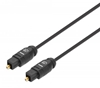Picture of Manhattan Toslink Digital Optical AudioCable, 3m, Male/Male, Toslink S/PDIF, Gold plated contacts, Lifetime Warranty, Polybag
