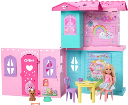 Изображение Mattel Club Chelsea Pop-Up House + akcesoria (JFW49)