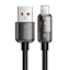 Attēls no Kabel USB Mcdodo USB-A - Lightning 1.2 m Czarny (CA-3140)
