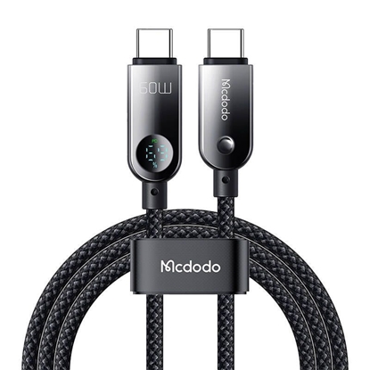 Picture of Mcdodo Mcdodo CA-4780 USB-C to USB-C 60W data cable 1.2m (black)
