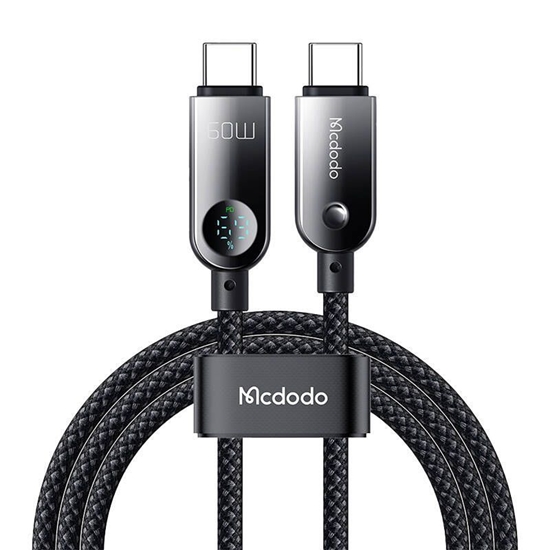 Изображение Mcdodo Mcdodo CA-4780 USB-C to USB-C 60W data cable 1.2m (black)