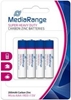 Picture of BATTERY CARBON-ZINC AAA 1.5V/4PCS MRBAT141 MEDIARANGE