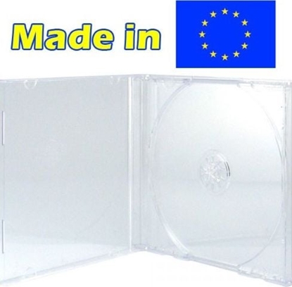 Attēls no Mediarange CD-Leerhülle für 1 Dics 10.4mm transparentes Tray