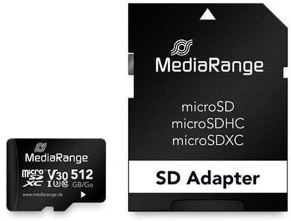 Picture of MediaRange MR947 pami flash 512 GB MicroSDXC UHS-I Klasa 10