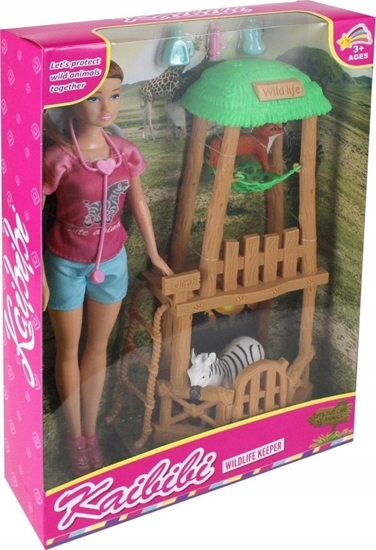 Picture of Mega Creative LALKA 29CM AKC OPIEKUN ZOO 20X32X6 MC WB30/60PG