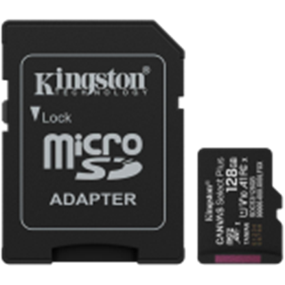 Picture of Atmiņas karte Kingston MicroSDXC 128GB Canvas Select Plus