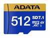 Изображение ADATA mSD EXPRESS SWITCH 2 512GB PCIe U3 C10 V30 RW:800MBs/700MBs