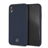 Picture of Mercedes-Benz Apple iPhone XR Liquid Silicone Case Navy