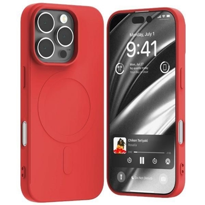 Attēls no Mercury MagSafe Semi-Silicone iPhone 16 Pro 6,3" c