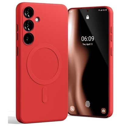 Attēls no Mercury MagSafe Semi-Silicone Sam S24+ G926 czerwo