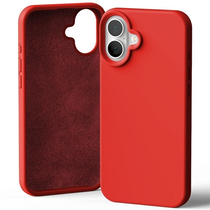 Attēls no Mercury Silicone iPhone 16 Plus 6,7" czerwony|red