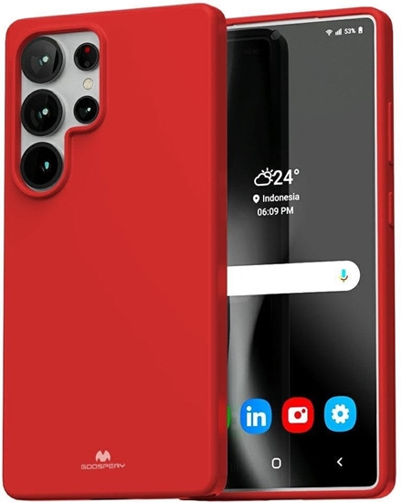 Picture of Mercury Soft Sam S25 Ultra S938          czerwony/red