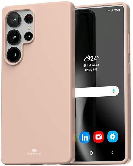 Picture of Mercury Soft Sam S25 Ultra S938          róowo-piaskowy/pink sand