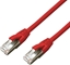 Attēls no MicroConnect CAT6A S/FTP 10m Red LSZH