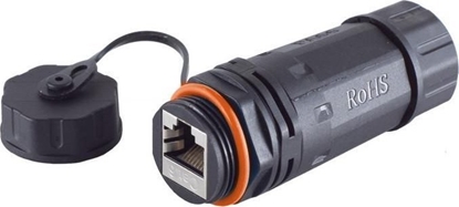 Picture of MicroConnect RJ45 coupler, CAT 6a, IP68,