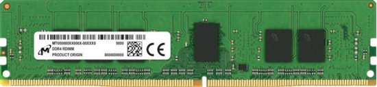 Picture of Server Memory Module|MICRON|DDR4|8GB|RDIMM/ECC|3200 MHz|CL 22|1.2 V|Chip Organization 1024Mx72|MTA9ASF1G72PZ-3G2R