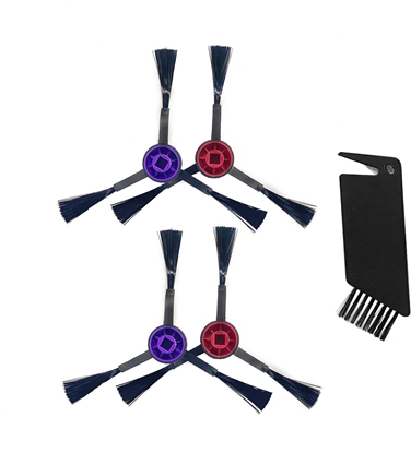 Изображение Midea M9 Spare parts kit: 2x Side Brushes L, 2x Side Brushes R, 1x Cleaning Brush