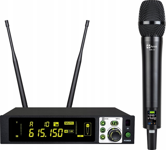 Picture of Mikrofon Avtek Avtek WM 1H Zestaw bezprzewodowy z mikrofonem dorcznym