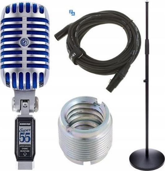 Picture of Mikrofon Shure Mikrofon dynamiczny wokalowy Shure SUPER 55 Deluxe w Penym zestawie