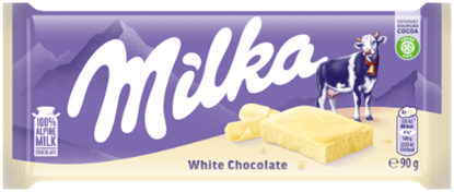 Picture of MILKA Baltā šokolāde 90 g