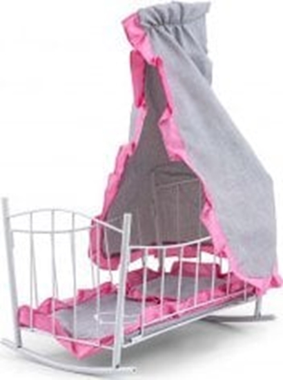 Picture of Milly Mally óeczko-Koyska dla lalek Lily z baldachimem Prestige Pink