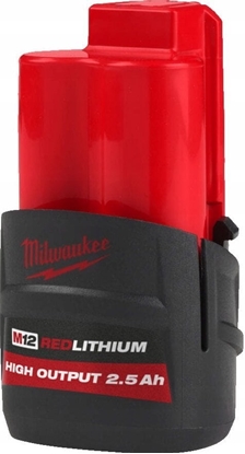 Attēls no Milwaukee Battery M12 HB2.5 12V 2.5Ah Milwaukee