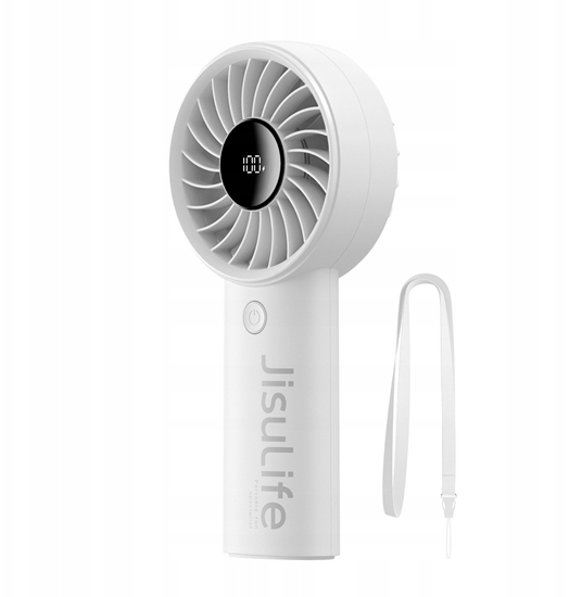 Picture of Mini wentylator Jisulife Handheld Fan Life4 5000mAh przenony wiatraczek USB - szary