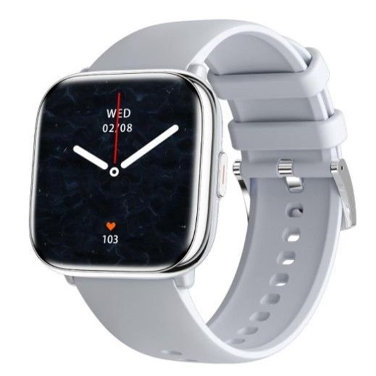 Picture of myPhone Watch Pastel | Smart watch | AMOLED | 1.75" | Waterproof | Silver Grey