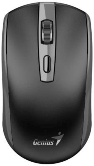 Изображение Mysz bezprzewodowa, Genius ECO-8150, czarno-szara, optyczna, 1200DPI