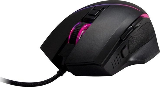 Изображение Mysz Inter-Tech Inter-Tech GT-100 RGB myszka Po prawej stronie USB Typu-A Optyczny 6400 DPI