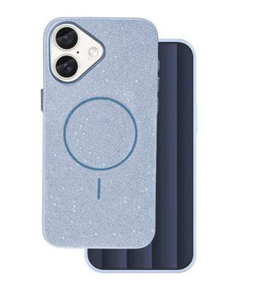 Attēls no Mocco Glitter Thin Mag Back Case for Apple iPhone 16e