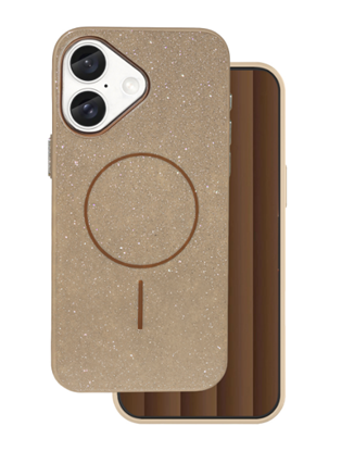 Attēls no Mocco Glitter Thin Mag Back Case for Apple iPhone 16e