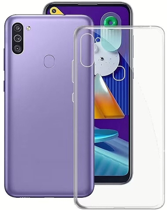 Attēls no Mocco Ultra Back Case 1 mm Silicone Case for Samsung Galaxy M11 Transparent