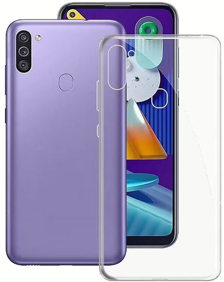 Изображение Mocco Ultra Back Case 1 mm Silicone Case for Samsung Galaxy M11 Transparent