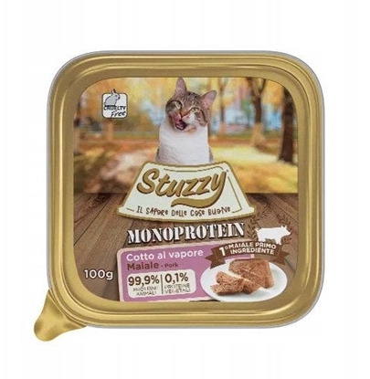 Picture of Monoprotein, karma mokra, dla kota, wieprzowina, 100 g, tacka