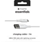 Attēls no Mophie Essentials - kabel lightning - USB-A 1m (white)