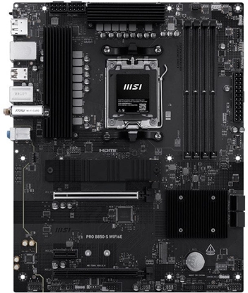 Attēls no Mainboard|MSI|AMD B850|SAM5|ATX|Memory DDR5|Memory slots 4|PROB850-SWIFI6E