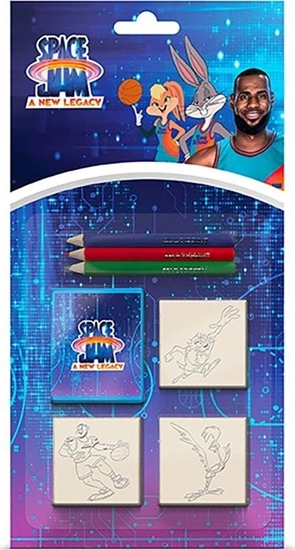 Picture of Multiprint MULTIPRINT KOSMICZNY MECZ PIECZTKI BLISTER 3 SZT.