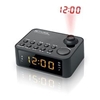 Picture of Muse Clock radio M-178P Black, 0.9 inch amber LED, with dimmer