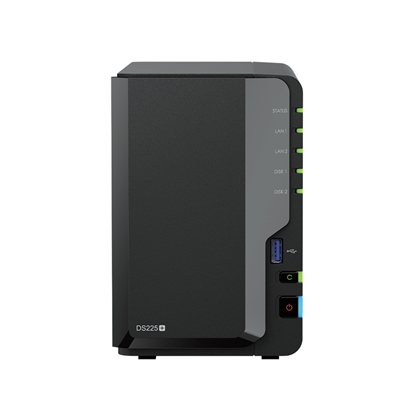 Attēls no NAS STORAGE TOWER 2BAY/2GB DS225+ SYNOLOGY