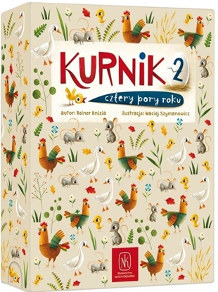 Изображение Nasza Ksigarnia Gra planszowa Kurnik 2: Cztery pory roku