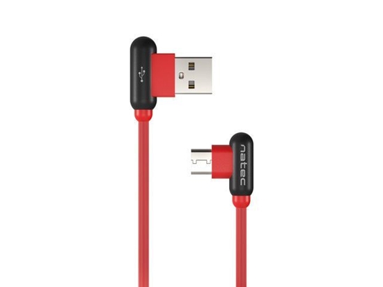 Picture of Kabel USB Natec USB-A - USB-C 1 m Czerwony (NKA-1201)