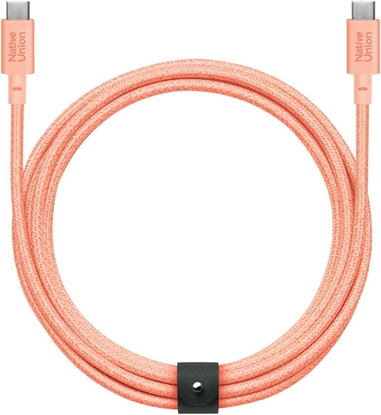 Picture of Kabel USB Native Union USB-C - USB-C 3 m Pomaraczowy (BELT-XL-C-APR-3-NP)