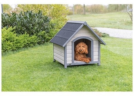 Picture of Natura, buda, dla psa, szara, M: 77  82  88 cm