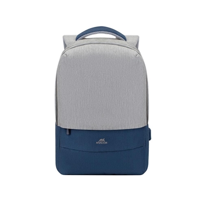 Изображение NB CASE ANTI-THEFT 15.6"/7562 GREY/DARK BLUE RIVACASE