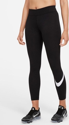 Picture of Nike Legginsy Sportswear Essential SWOOSH CZ8530 010  czarne r. XS